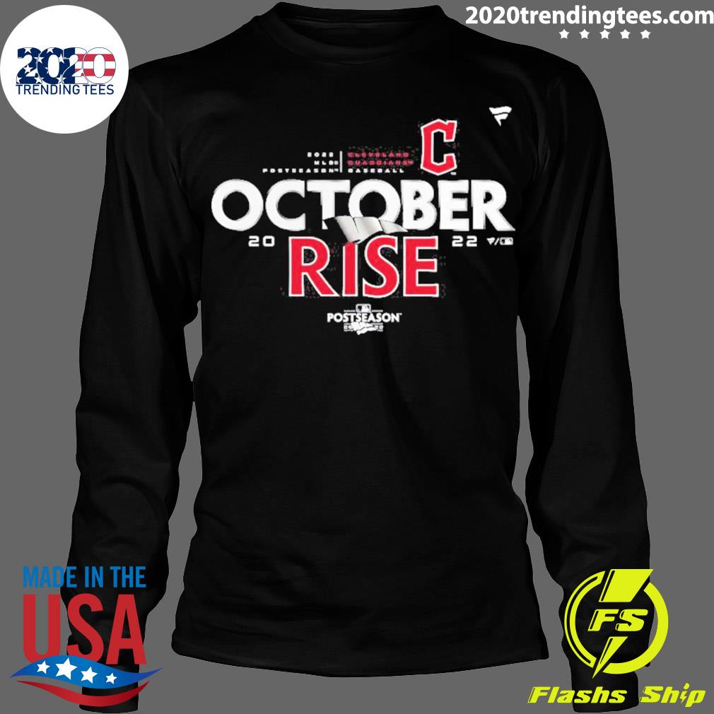Nice cleveland Guardians 2022 MLB Postseason October - Adult & Kids T-Shirts, Sweatshirts & Hoodies apparel design preview 4