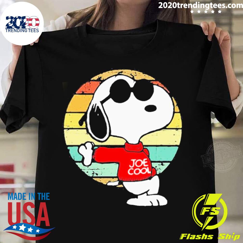 Nice cool Joe Snoopy Christmas - Adult & Kids T-Shirts, Sweatshirts & Hoodies apparel design preview 1