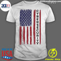 Nice cybersecurity US Flag Distressed - Adult & Kids T-Shirts, Sweatshirts & Hoodies apparel design preview 1
