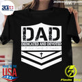 Nice dad Dedicated And Devoted - Adult & Kids T-Shirts, Sweatshirts & Hoodies apparel design preview 1
