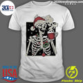 Nice dead Inside Skeleton Christmas - Adult & Kids T-Shirts, Sweatshirts & Hoodies apparel design preview 1
