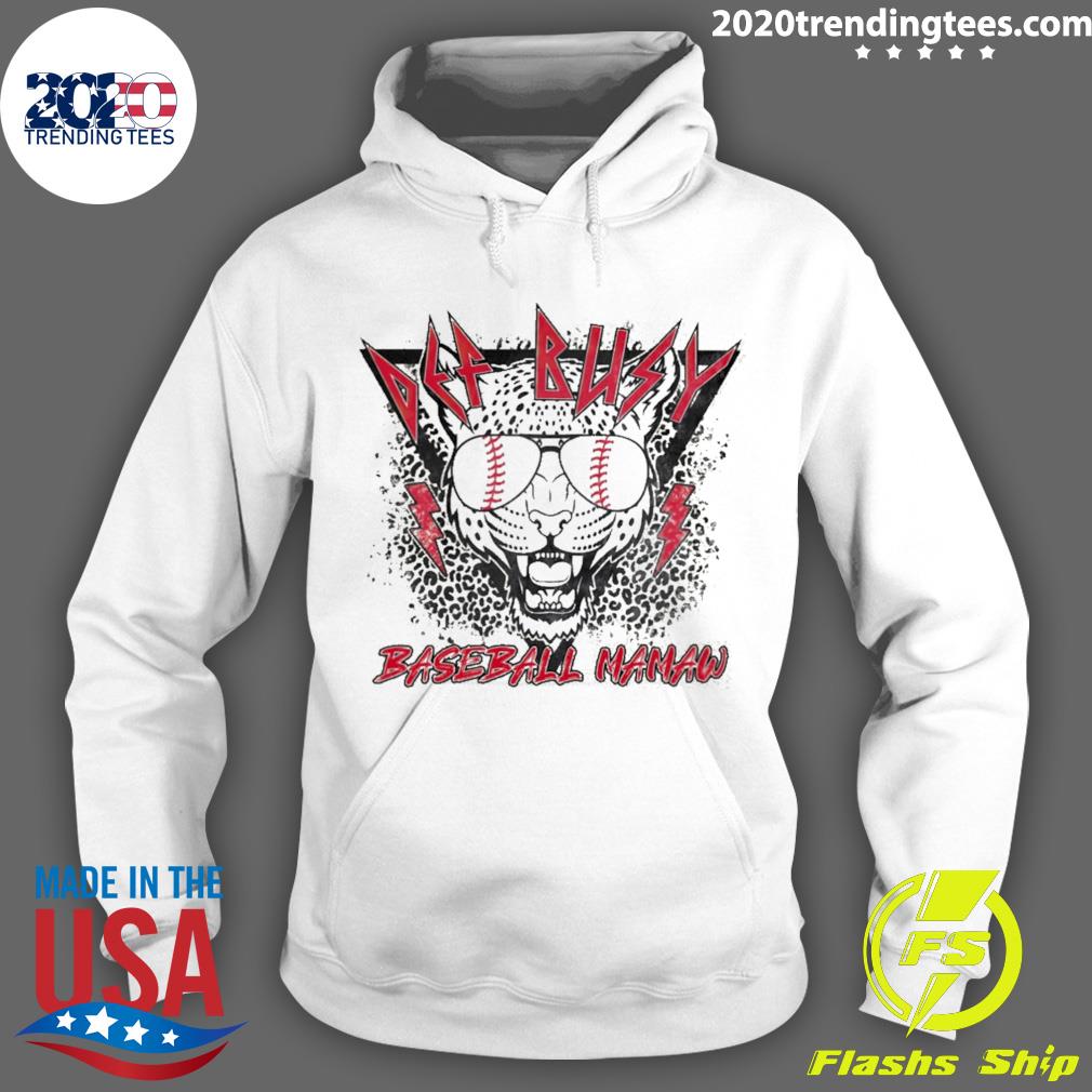 Nice def Busy Baseball Mamaw - Adult & Kids T-Shirts, Sweatshirts & Hoodies apparel design preview 2