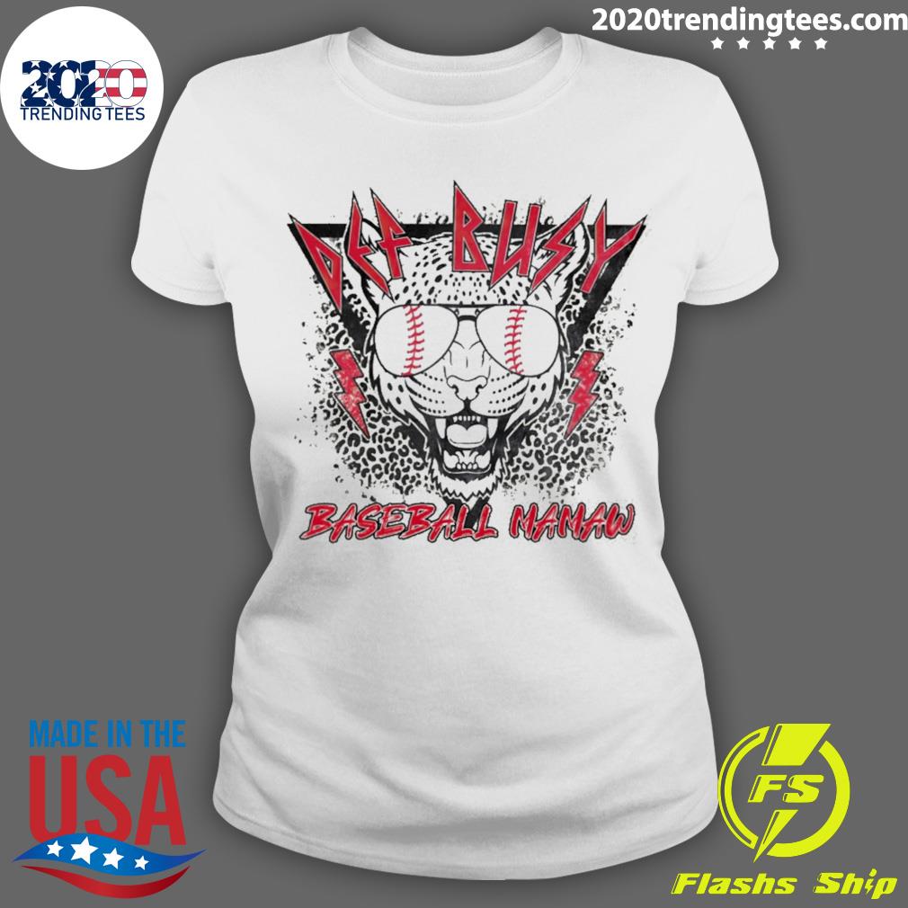 Nice def Busy Baseball Mamaw - Adult & Kids T-Shirts, Sweatshirts & Hoodies apparel design preview 3