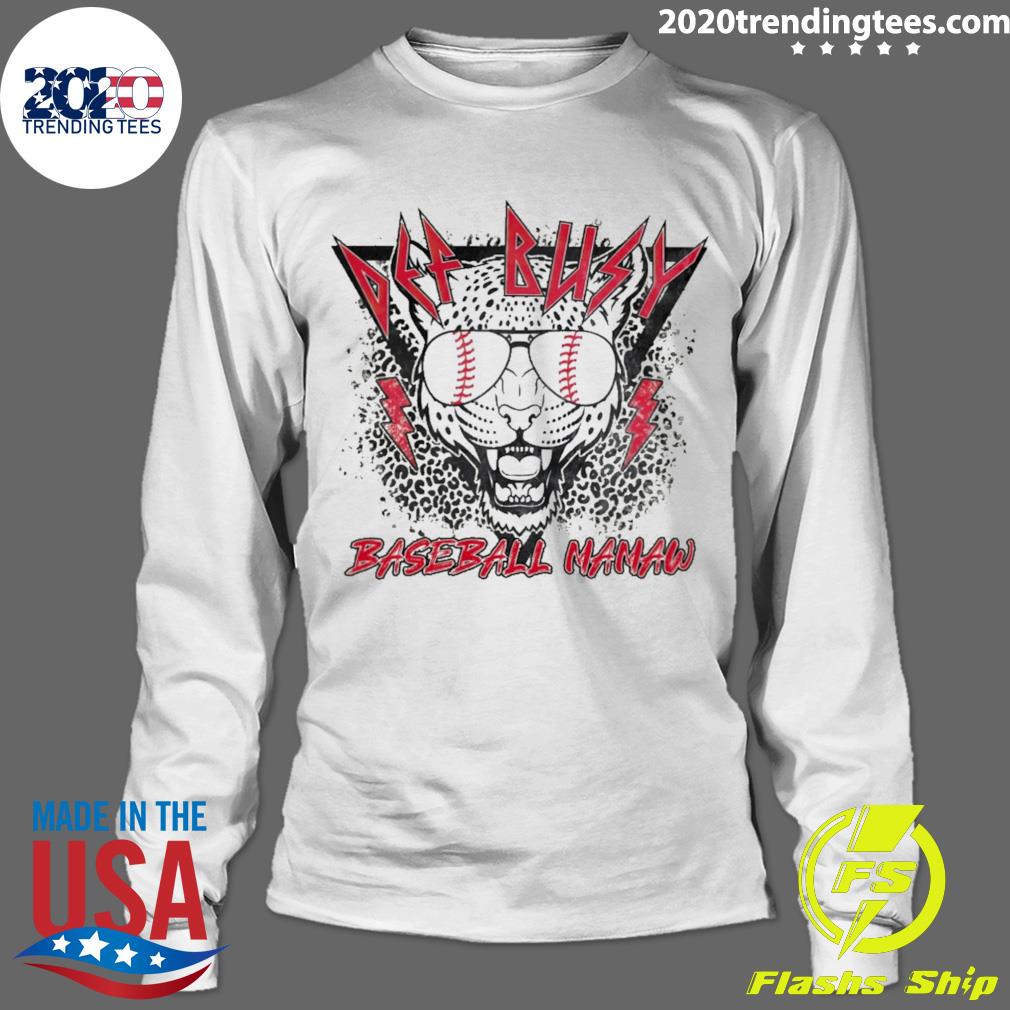 Nice def Busy Baseball Mamaw - Adult & Kids T-Shirts, Sweatshirts & Hoodies apparel design preview 4
