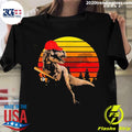Nice dinosaur Rex Baseball Retro Vintage World - Adult & Kids T-Shirts, Sweatshirts & Hoodies apparel design preview 1