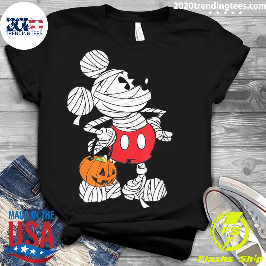 Nice disney Mickey Mouse Mummy Halloween - Adult & Kids T-Shirts, Sweatshirts & Hoodies apparel design preview 3