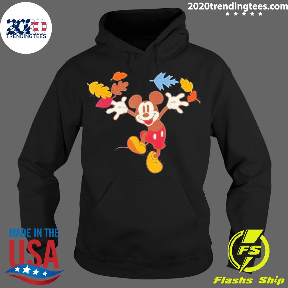 Nice disney Thanksgiving Mickey Mouse Autumn - Adult & Kids T-Shirts, Sweatshirts & Hoodies apparel design preview 2