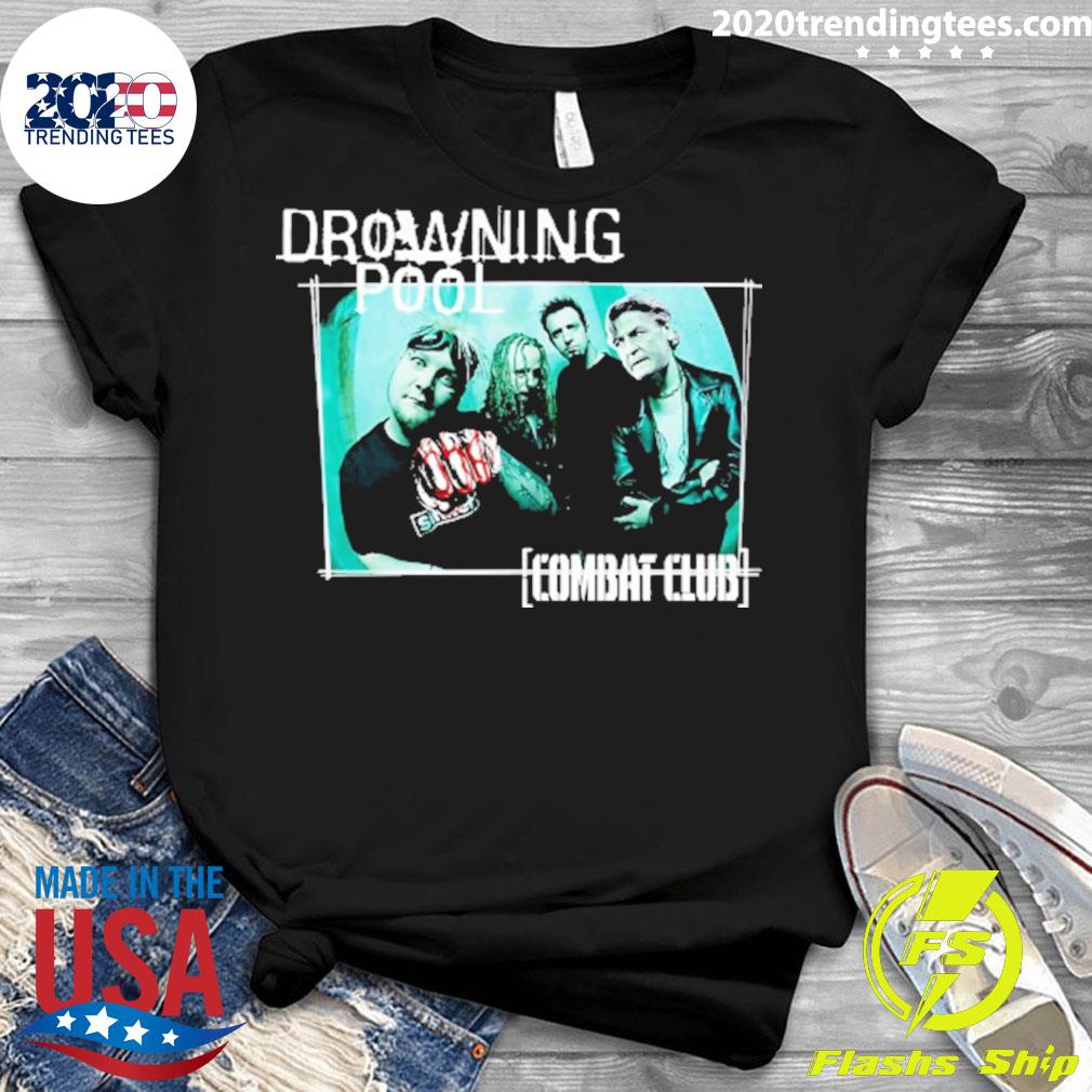 Nice drowning Pool Combat Club - Adult & Kids T-Shirts, Sweatshirts & Hoodies apparel design preview 3