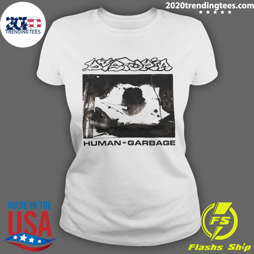 Nice dystopia Human Garbage - Adult & Kids T-Shirts, Sweatshirts & Hoodies apparel design preview 3