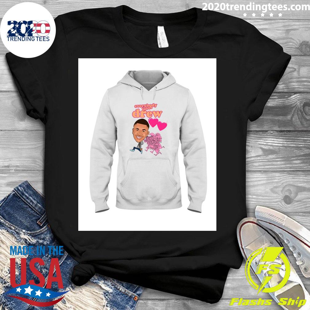 Nice everybody Loves Drew - Adult & Kids T-Shirts, Sweatshirts & Hoodies apparel design preview 3