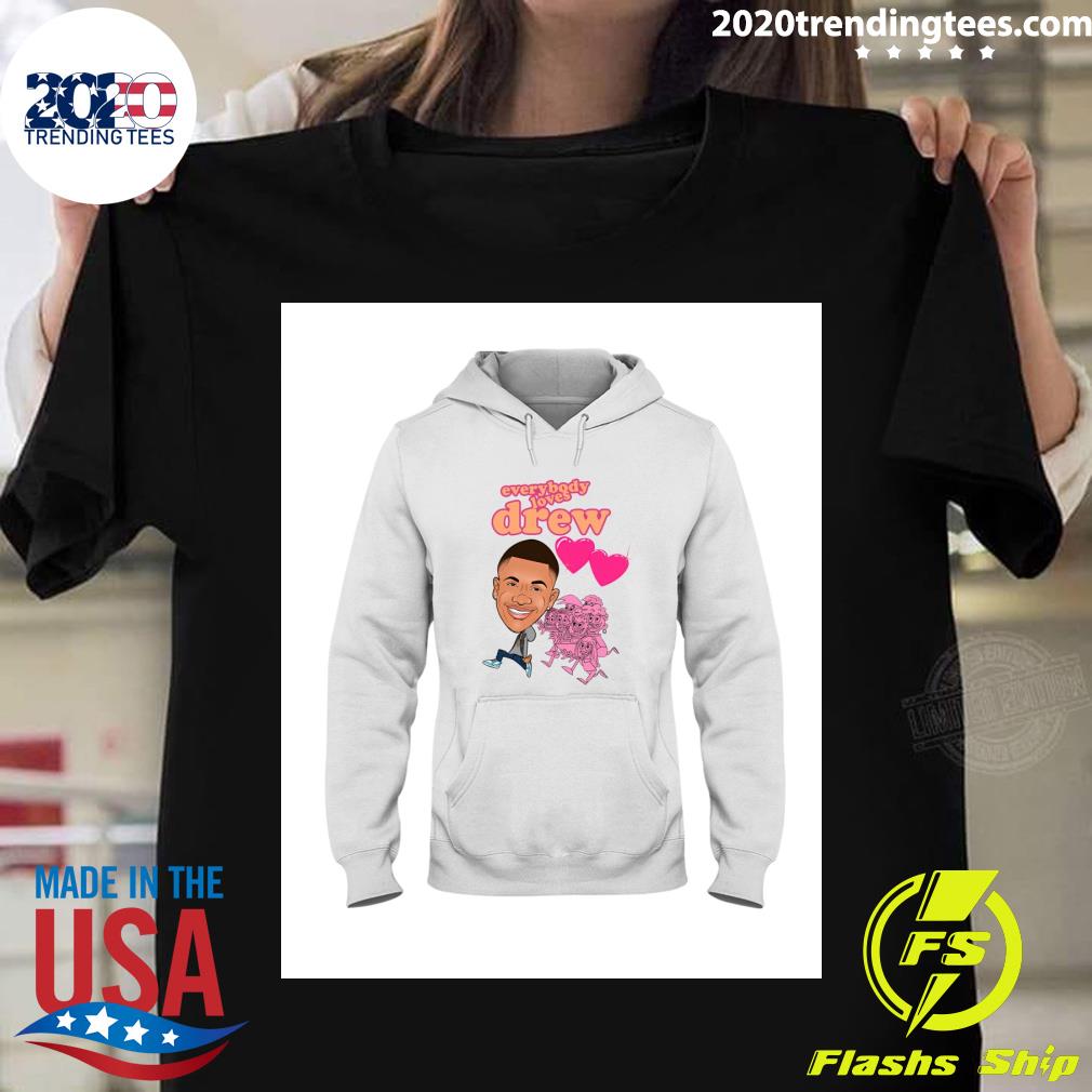 Nice everybody Loves Drew - Adult & Kids T-Shirts, Sweatshirts & Hoodies apparel design preview 1