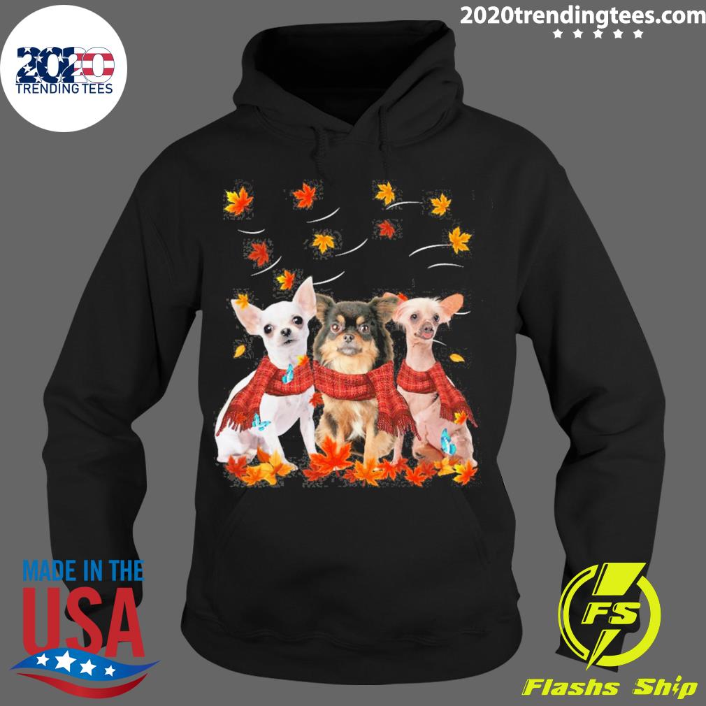 Nice fall Hot Chocolate Three Dogs - Adult & Kids T-Shirts, Sweatshirts & Hoodies apparel design preview 2