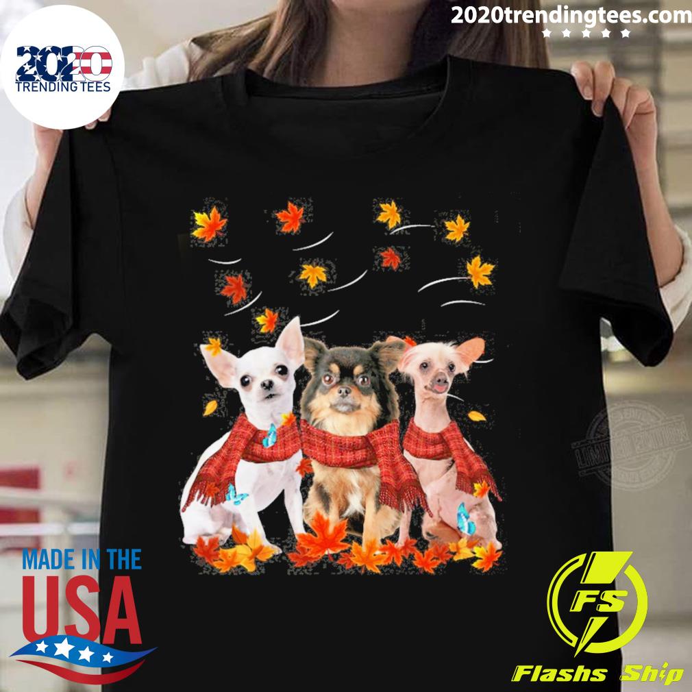 Nice fall Hot Chocolate Three Dogs - Adult & Kids T-Shirts, Sweatshirts & Hoodies apparel design preview 1