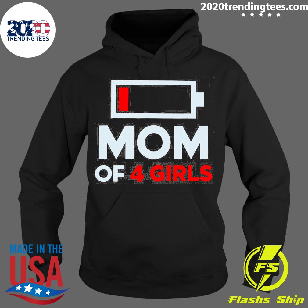 Nice family Lover Mom Of 4 Girls - Adult & Kids T-Shirts, Sweatshirts & Hoodies apparel design preview 2