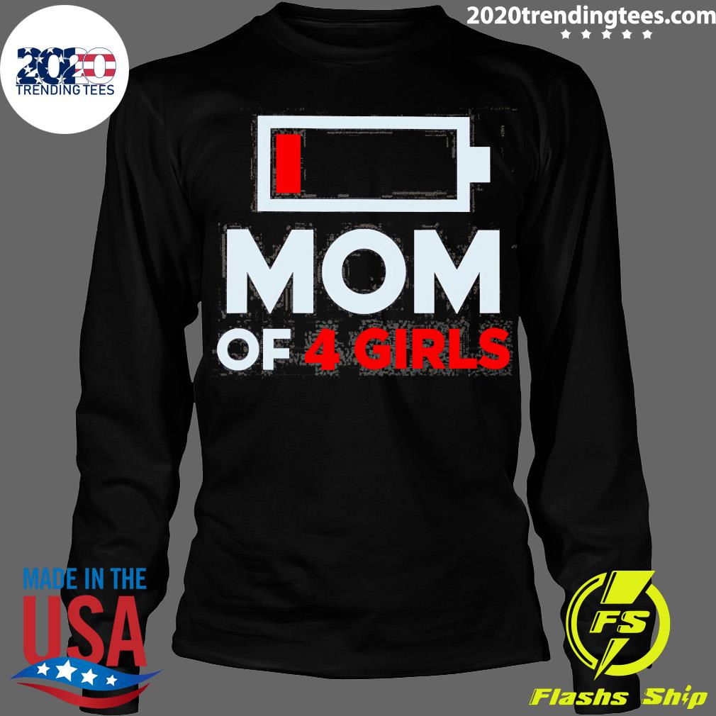 Nice family Lover Mom Of 4 Girls - Adult & Kids T-Shirts, Sweatshirts & Hoodies apparel design preview 4