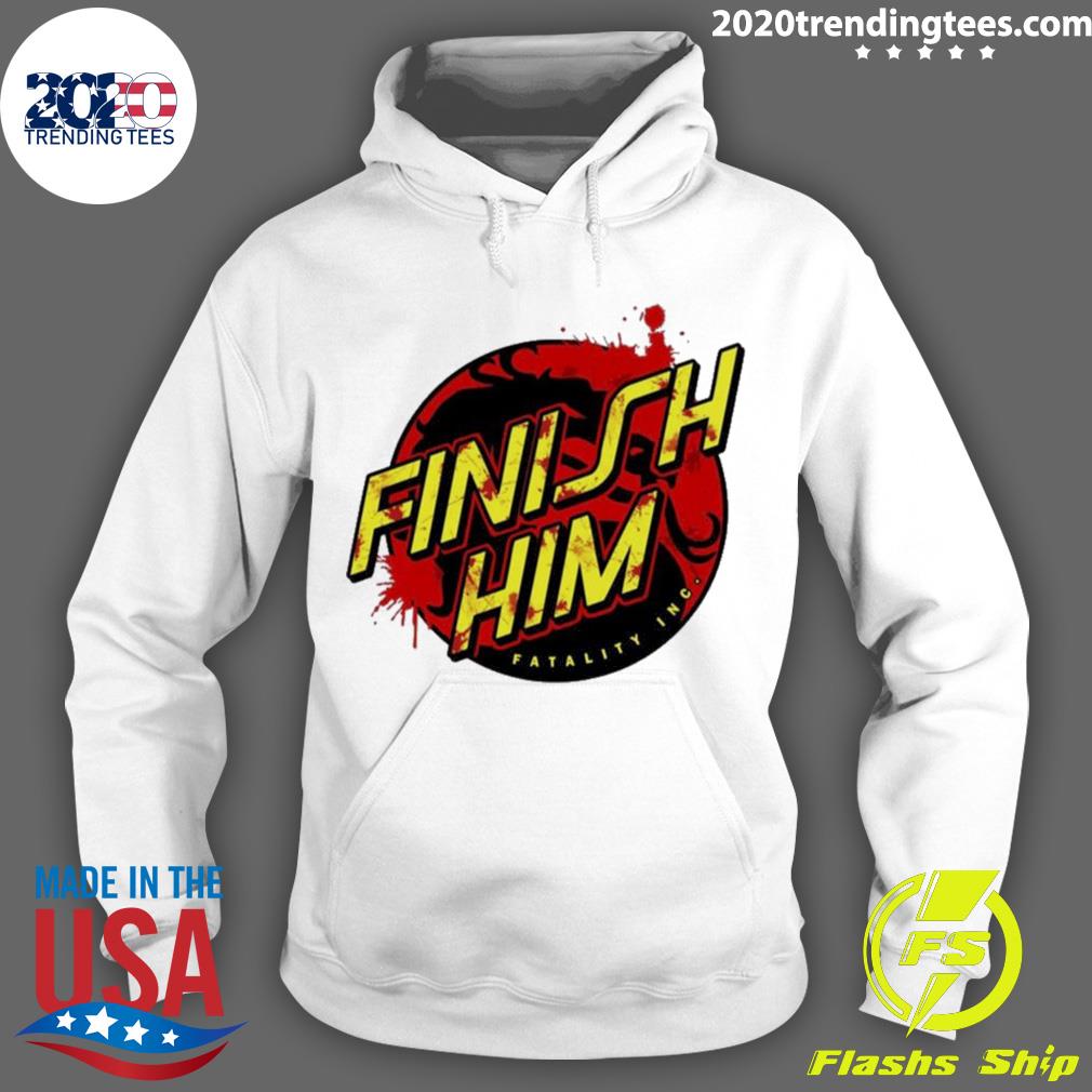 Nice fatality Meme Finish Him - Adult & Kids T-Shirts, Sweatshirts & Hoodies apparel design preview 2