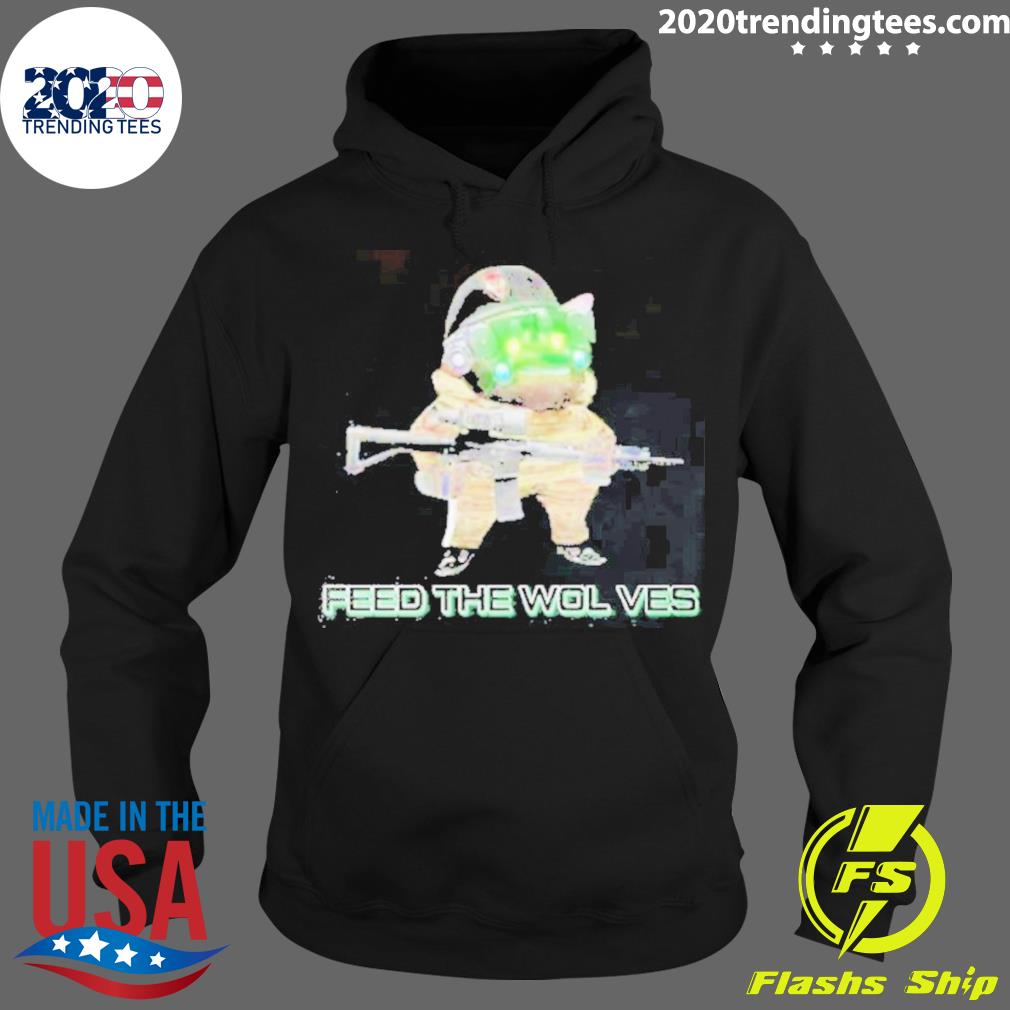Nice feed The Wol Ves - Adult & Kids T-Shirts, Sweatshirts & Hoodies apparel design preview 2