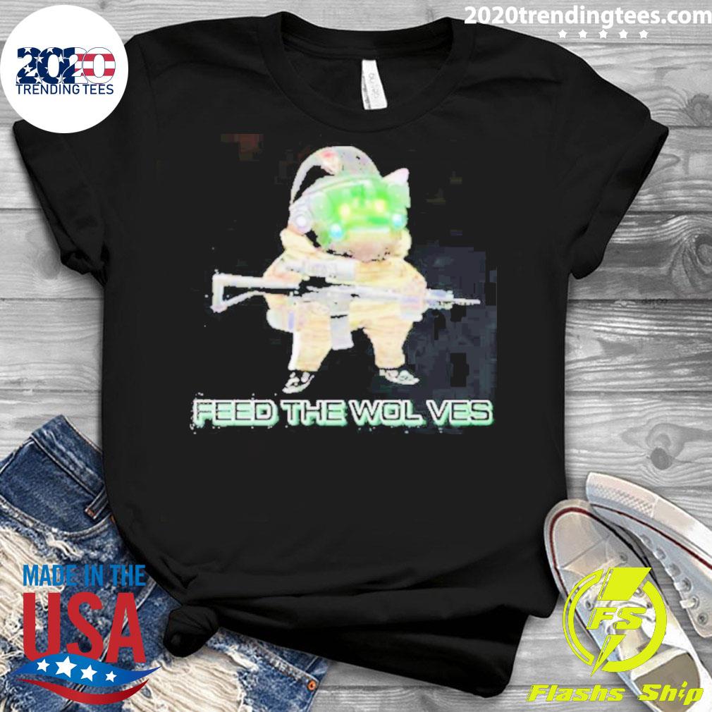 Nice feed The Wol Ves - Adult & Kids T-Shirts, Sweatshirts & Hoodies apparel design preview 3