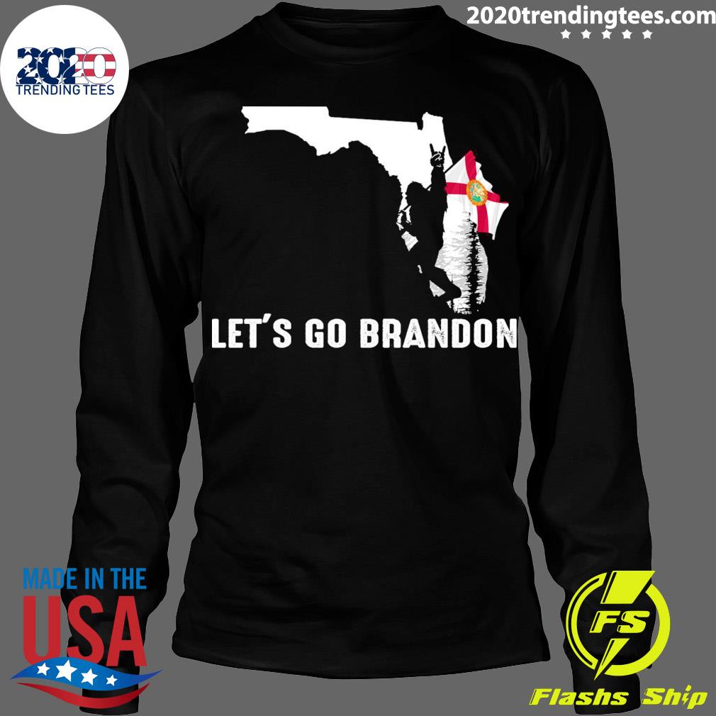 Nice florida America Bigfoot Let's Go Brandon - Adult & Kids T-Shirts, Sweatshirts & Hoodies apparel design preview 4