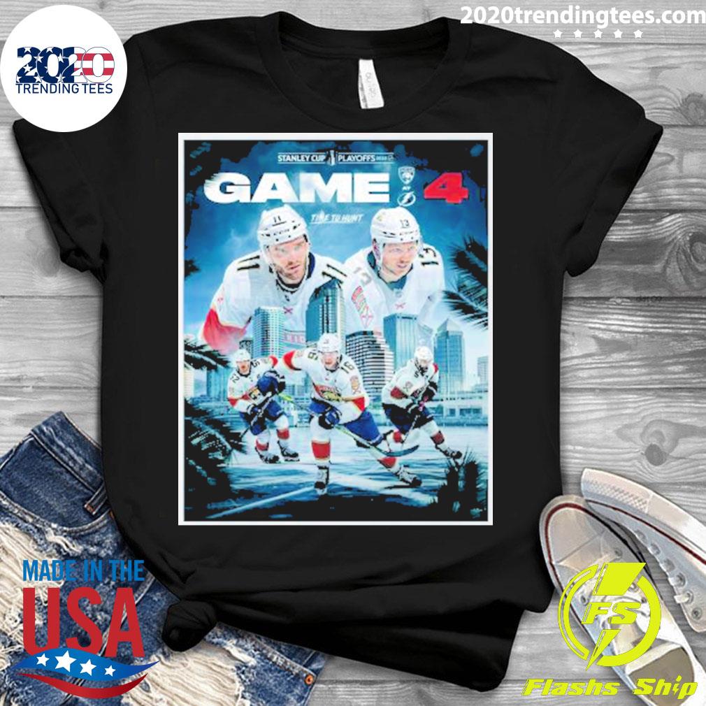 Nice florida Panthers 2022 Stanley Cup Playoff Game - Adult & Kids T-Shirts, Sweatshirts & Hoodies apparel design preview 3