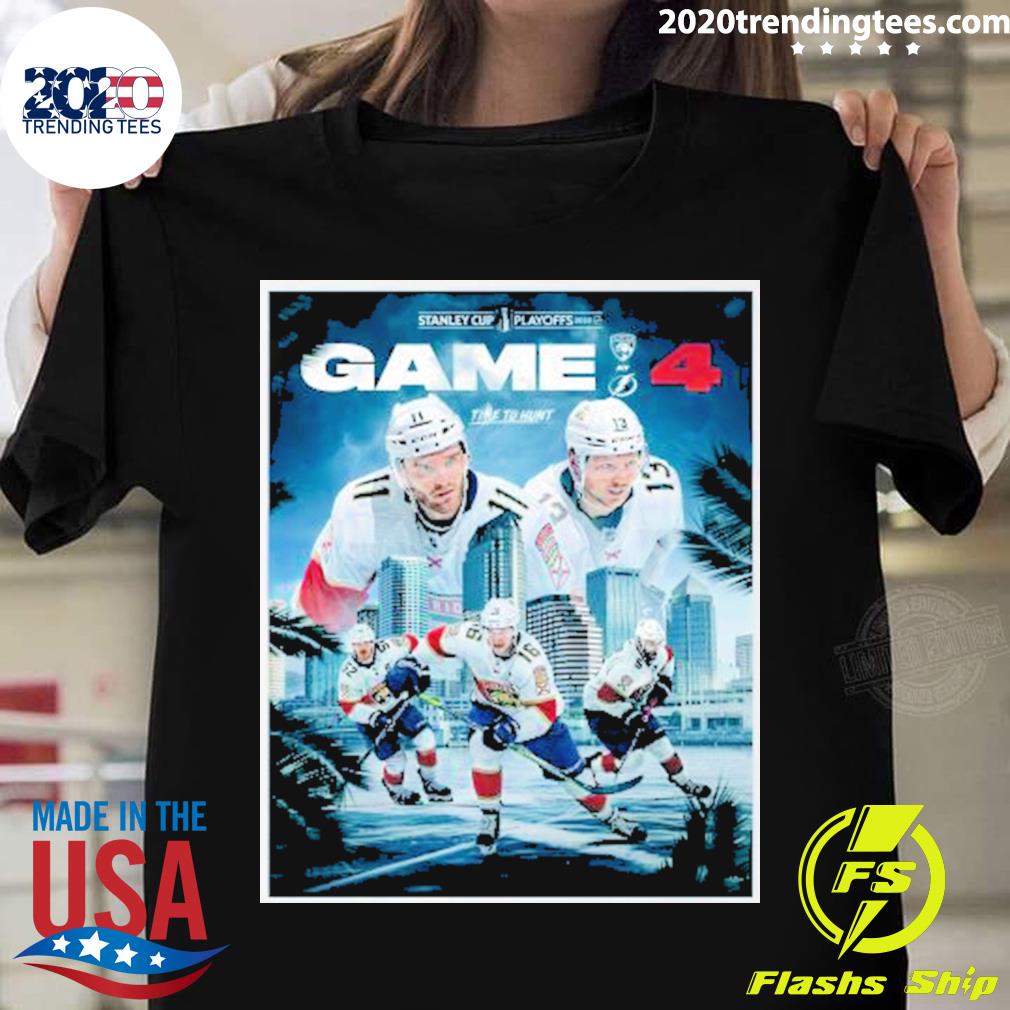 Nice florida Panthers 2022 Stanley Cup Playoff Game - Adult & Kids T-Shirts, Sweatshirts & Hoodies apparel design preview 1