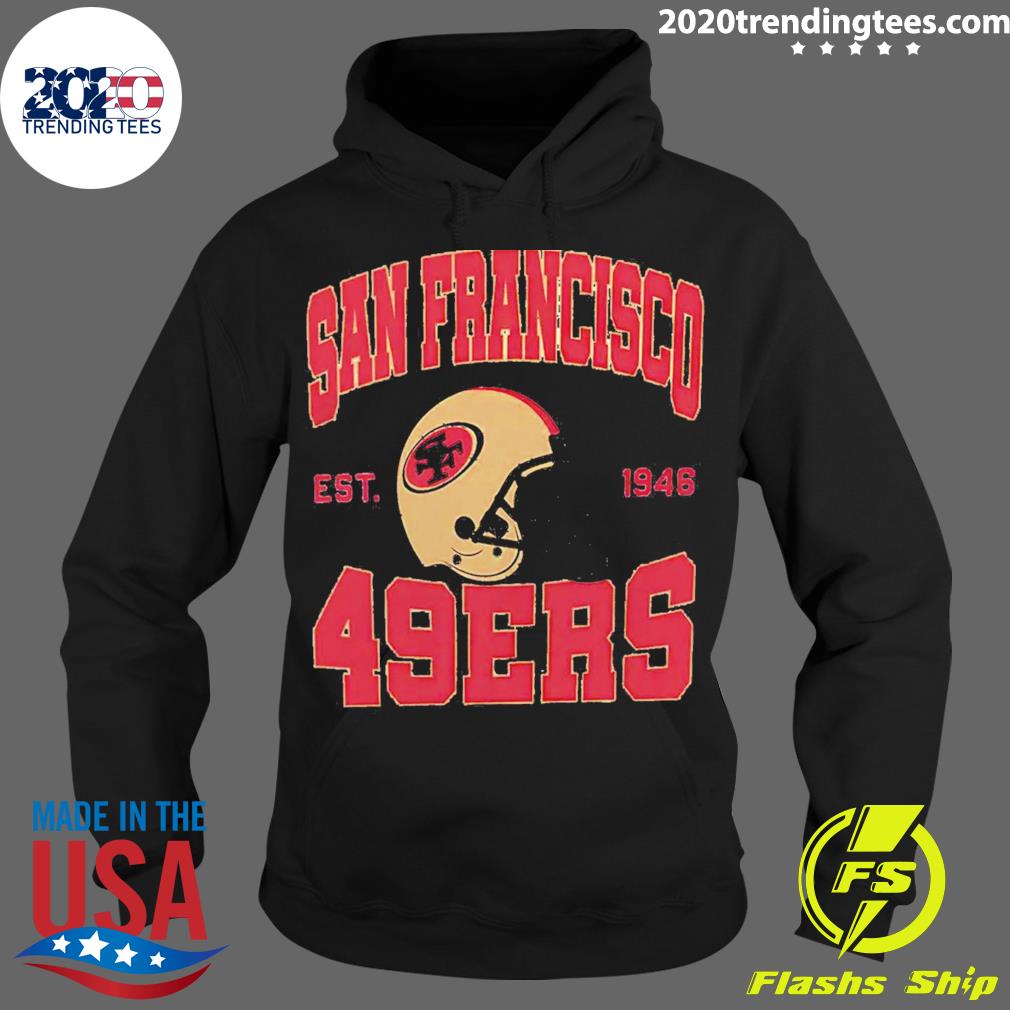 Nice francisco 49ers EST 1946 - Adult & Kids T-Shirts, Sweatshirts & Hoodies apparel design preview 2