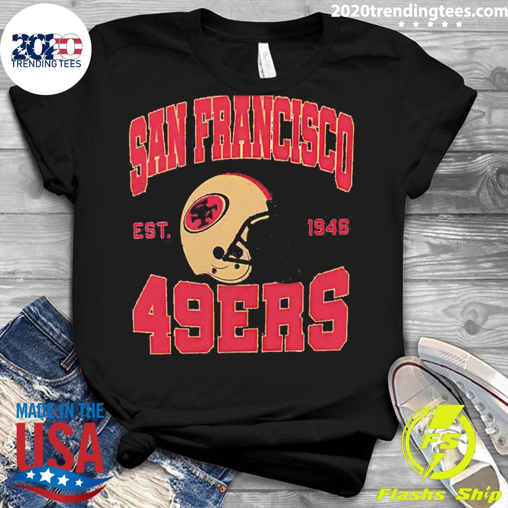 Nice francisco 49ers EST 1946 - Adult & Kids T-Shirts, Sweatshirts & Hoodies apparel design preview 3
