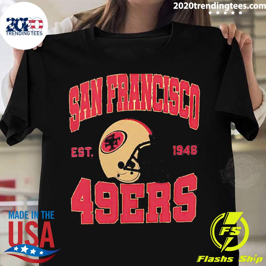 Nice francisco 49ers EST 1946 - Adult & Kids T-Shirts, Sweatshirts & Hoodies apparel design preview 1