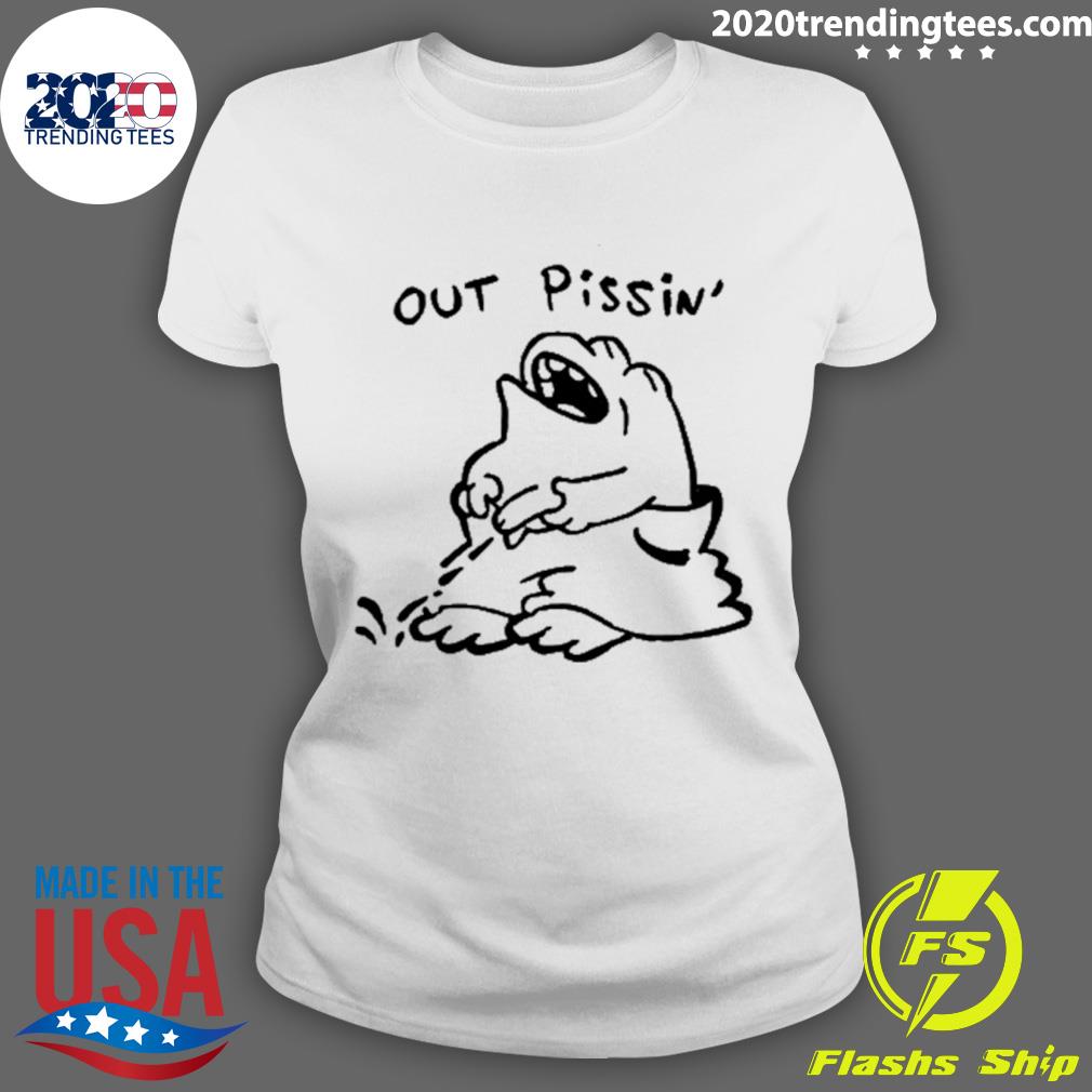 Nice frog Out Pissin' - Adult & Kids T-Shirts, Sweatshirts & Hoodies apparel design preview 3