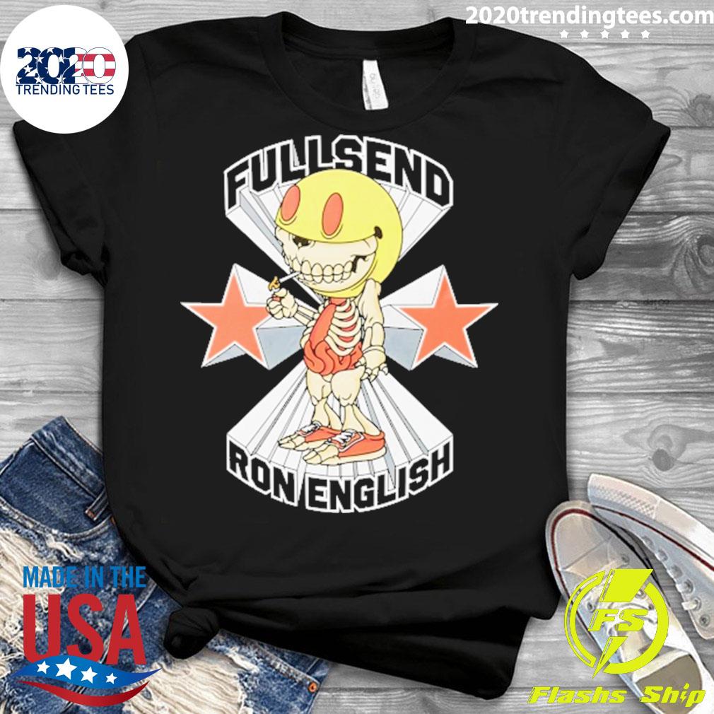 Nice full Send X Ron English - Adult & Kids T-Shirts, Sweatshirts & Hoodies apparel design preview 3