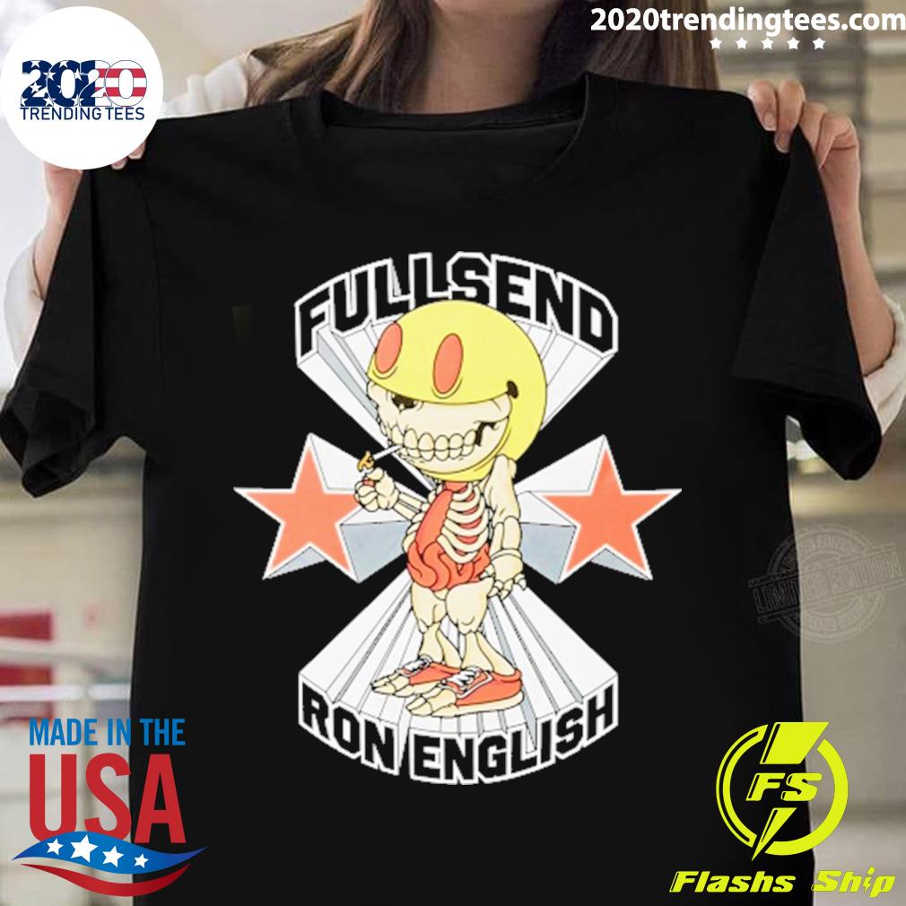 Nice full Send X Ron English - Adult & Kids T-Shirts, Sweatshirts & Hoodies apparel design preview 1