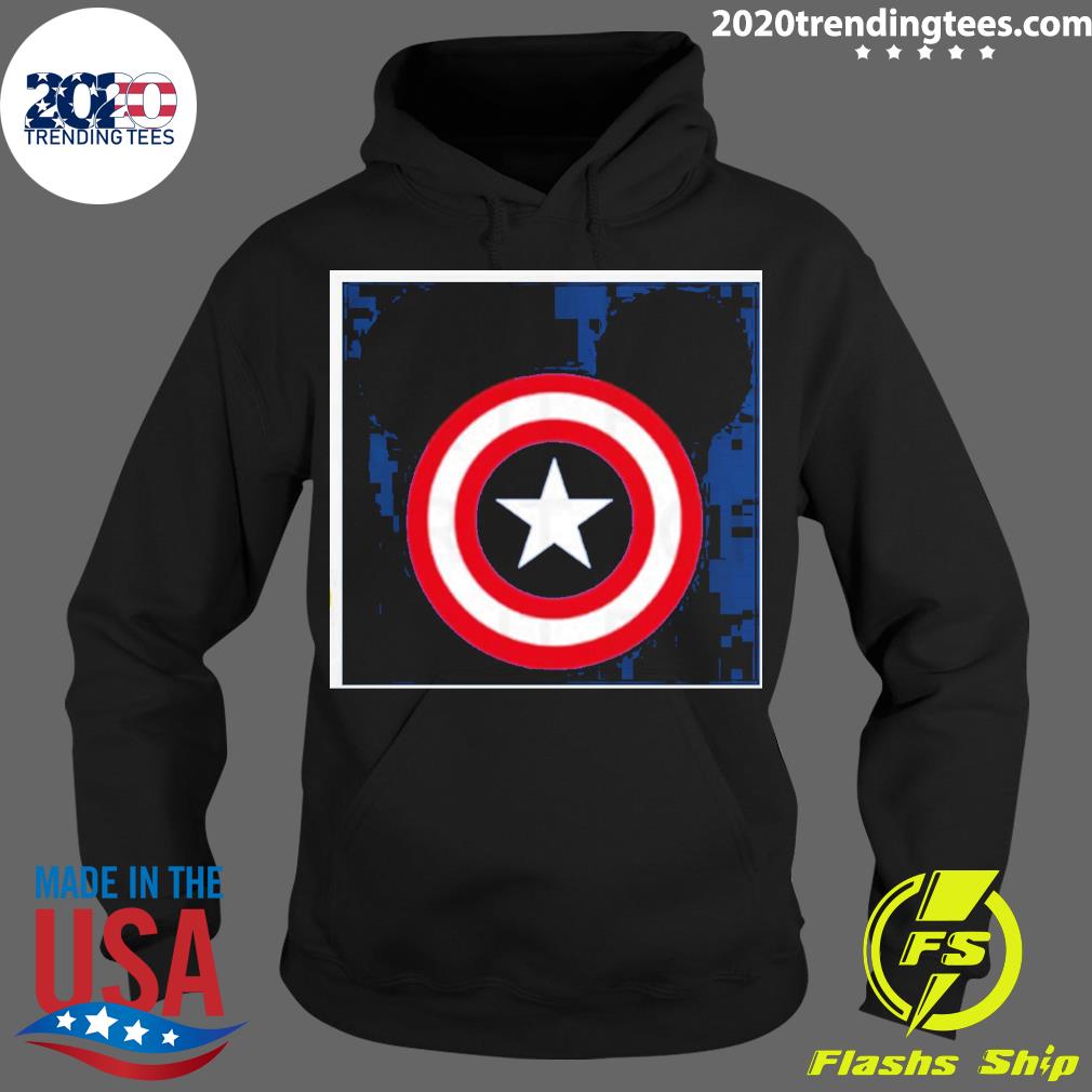Nice funny Mickey Marvel Captain America - Adult & Kids T-Shirts, Sweatshirts & Hoodies apparel design preview 2