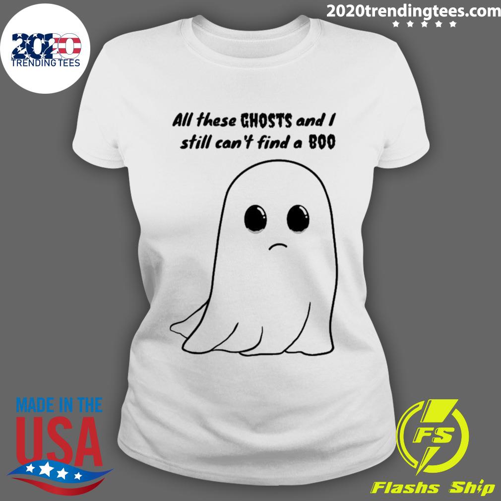 Nice ghost Dad Joke Halloween Single - Adult & Kids T-Shirts, Sweatshirts & Hoodies apparel design preview 3