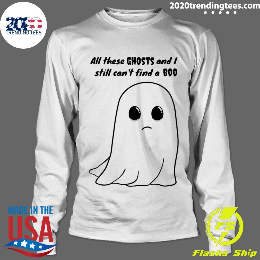 Nice ghost Dad Joke Halloween Single - Adult & Kids T-Shirts, Sweatshirts & Hoodies apparel design preview 4
