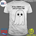 Nice ghost Dad Joke Halloween Single - Adult & Kids T-Shirts, Sweatshirts & Hoodies apparel design preview 1