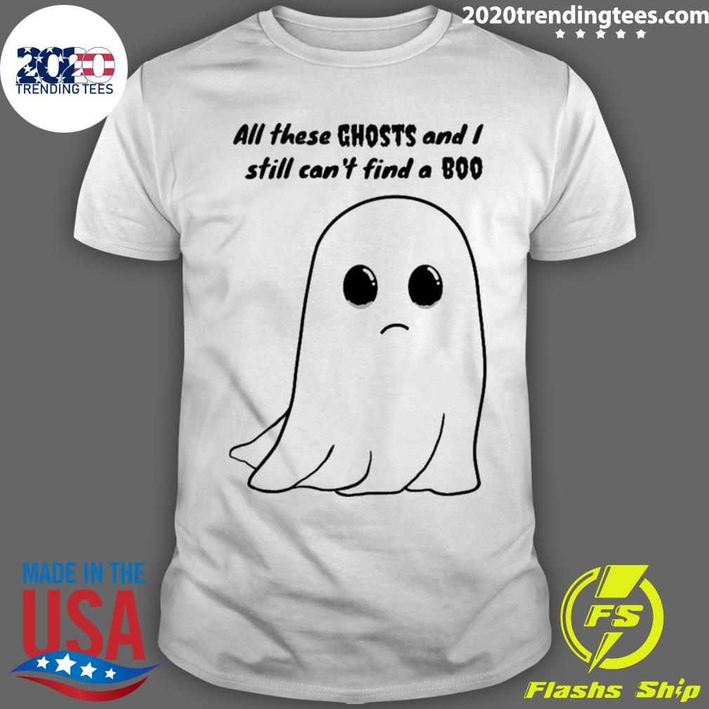 Nice ghost Dad Joke Halloween Single - Adult & Kids T-Shirts, Sweatshirts & Hoodies apparel design preview 1