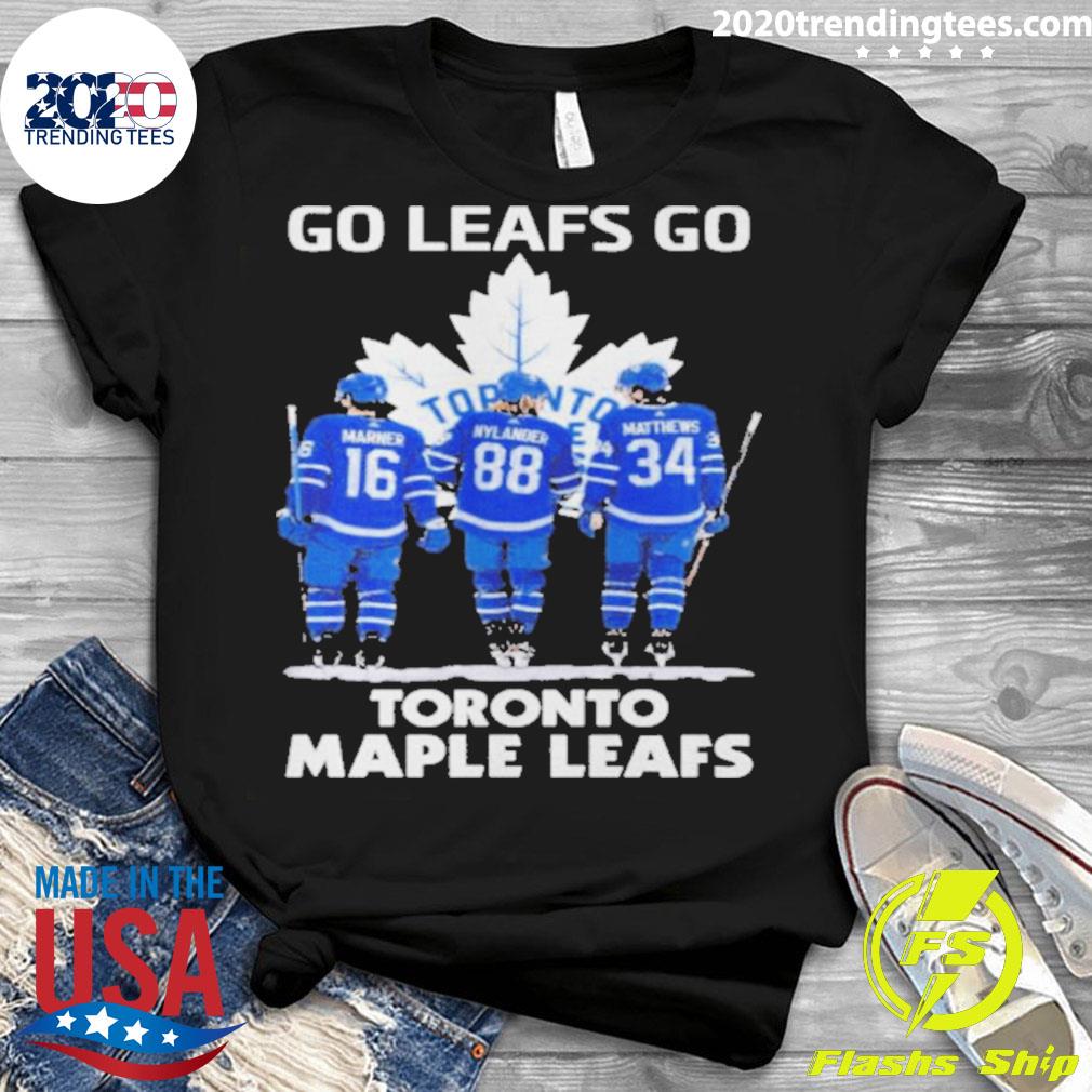Nice go Leafs Toronto Maple - Adult & Kids T-Shirts, Sweatshirts & Hoodies apparel design preview 3