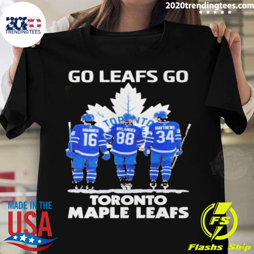 Nice go Leafs Toronto Maple - Adult & Kids T-Shirts, Sweatshirts & Hoodies apparel design preview 1