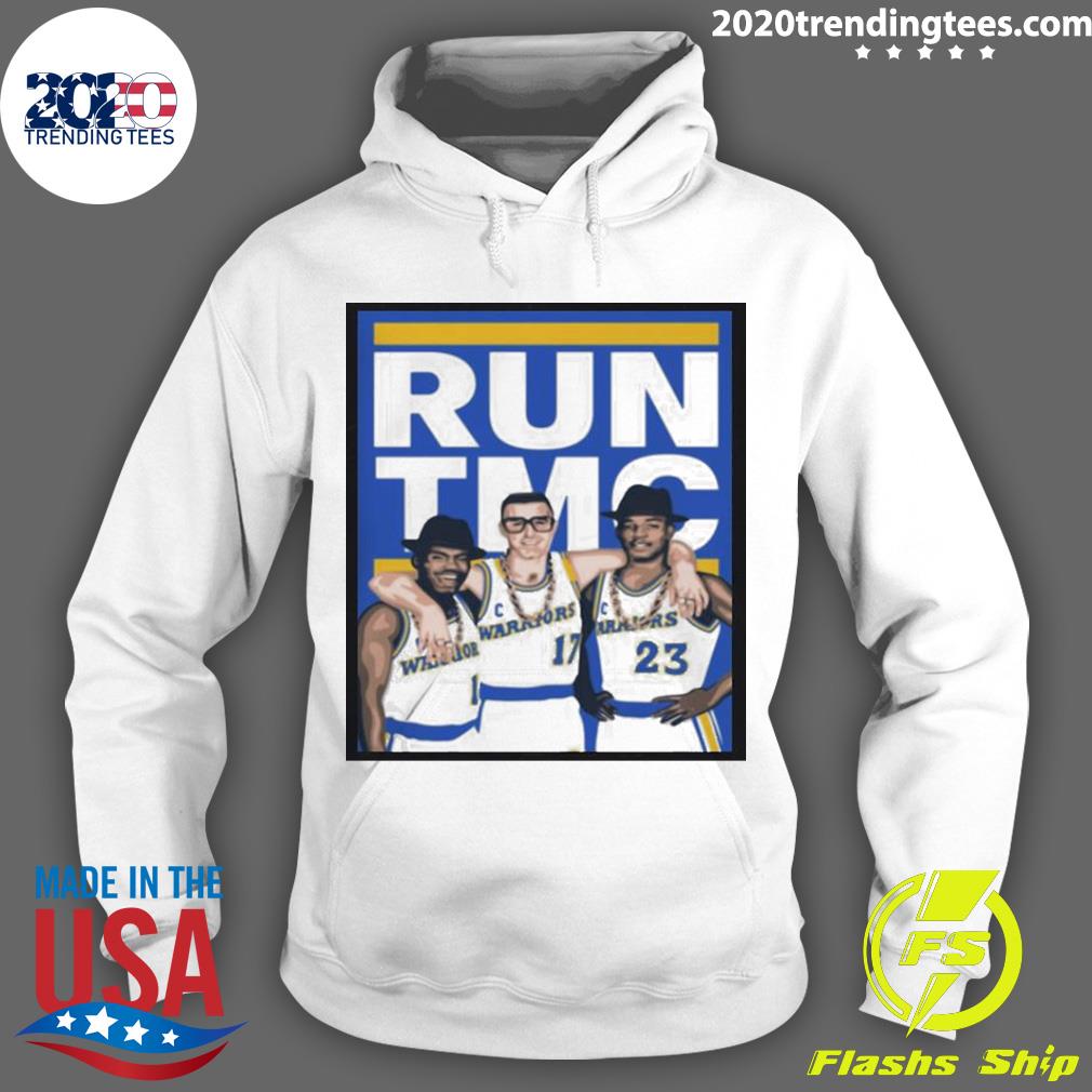 Nice golden State Warriors Run TMC 2022 - Adult & Kids T-Shirts, Sweatshirts & Hoodies apparel design preview 2