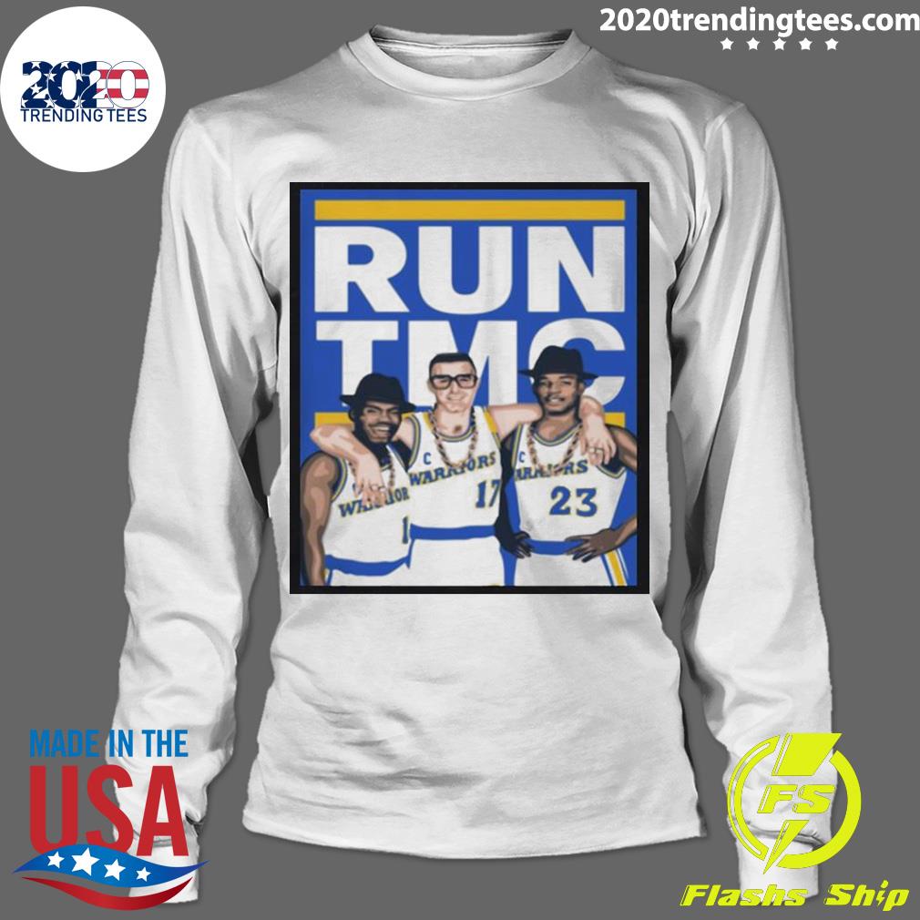 Nice golden State Warriors Run TMC 2022 - Adult & Kids T-Shirts, Sweatshirts & Hoodies apparel design preview 4