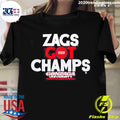 Nice gonzaga Basketball Zags Got Champs 2022 - Adult & Kids T-Shirts, Sweatshirts & Hoodies apparel design preview 1