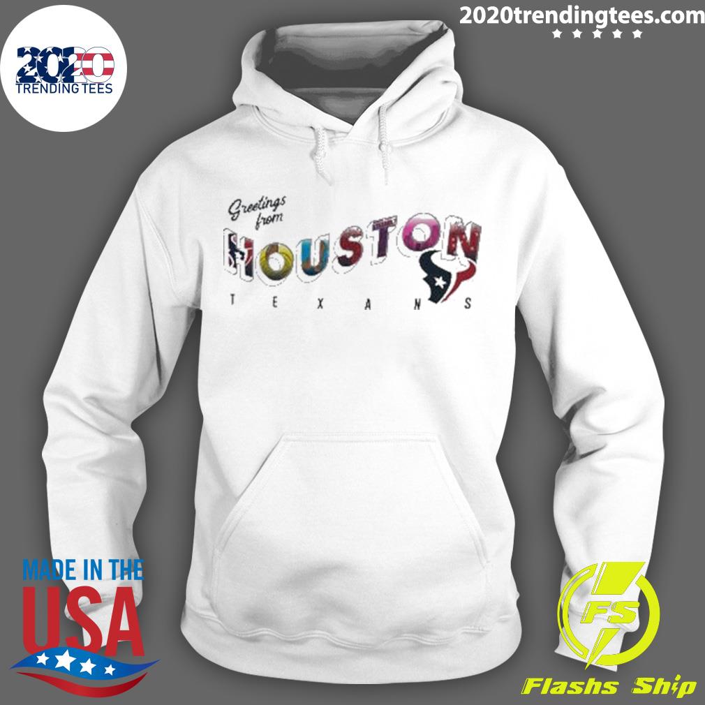 Nice greetings From Houston Texas 2022 - Adult & Kids T-Shirts, Sweatshirts & Hoodies apparel design preview 2