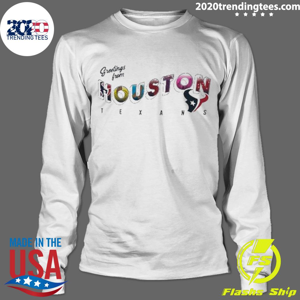 Nice greetings From Houston Texas 2022 - Adult & Kids T-Shirts, Sweatshirts & Hoodies apparel design preview 4