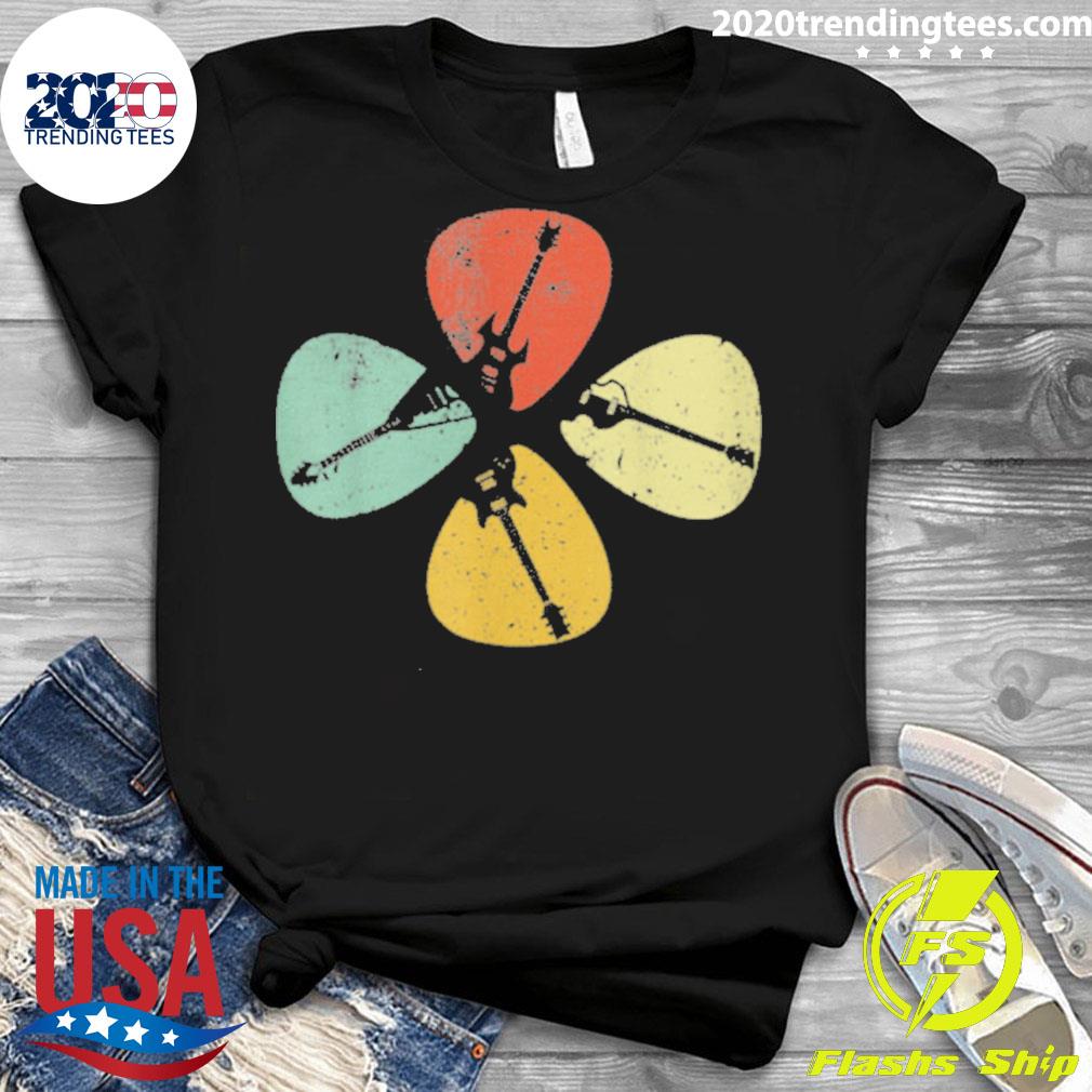 Nice guitar Pick Guitarist Lover Instrument Music - Adult & Kids T-Shirts, Sweatshirts & Hoodies apparel design preview 3