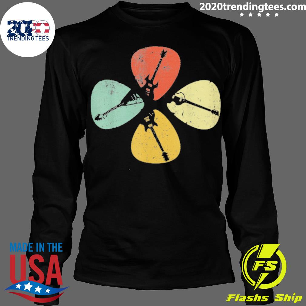 Nice guitar Pick Guitarist Lover Instrument Music - Adult & Kids T-Shirts, Sweatshirts & Hoodies apparel design preview 4