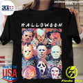Nice halloween Horror Movies Characters Signatures - Adult & Kids T-Shirts, Sweatshirts & Hoodies apparel design preview 1