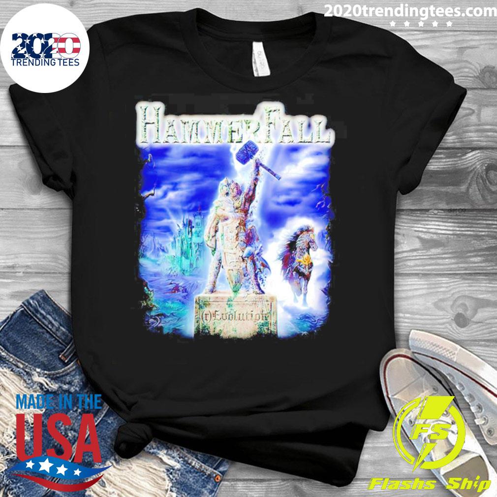 Nice hammerfall (R) Evolution - Adult & Kids T-Shirts, Sweatshirts & Hoodies apparel design preview 3