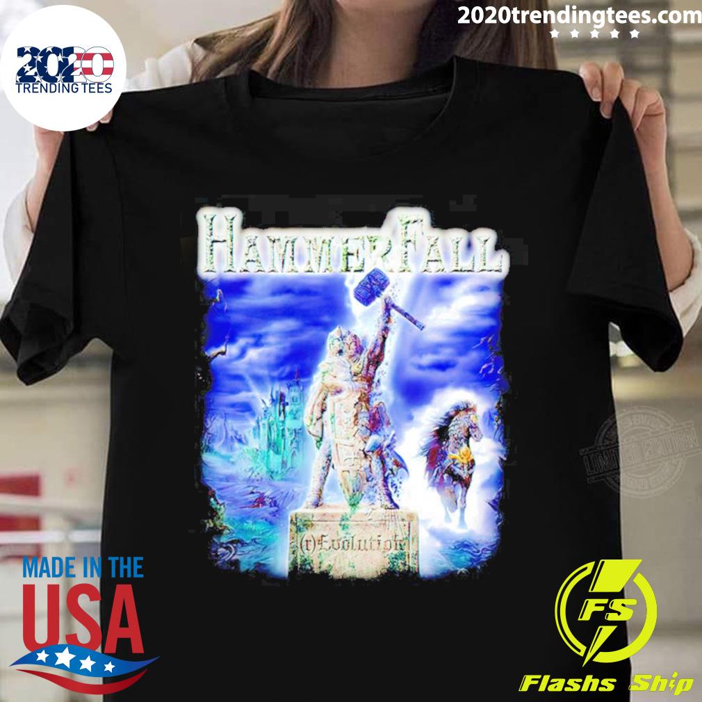 Nice hammerfall (R) Evolution - Adult & Kids T-Shirts, Sweatshirts & Hoodies apparel design preview 1