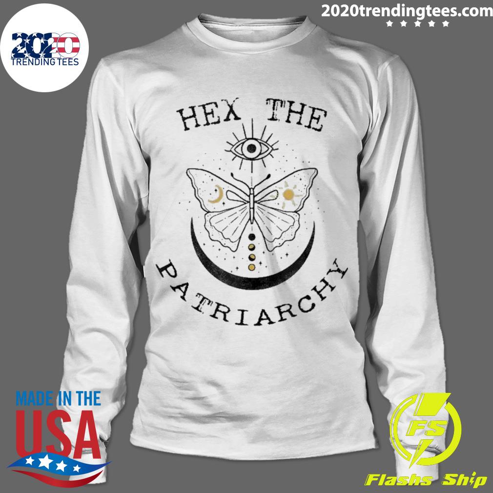 Nice hex The Patriarchy Feminist Witch - Adult & Kids T-Shirts, Sweatshirts & Hoodies apparel design preview 4