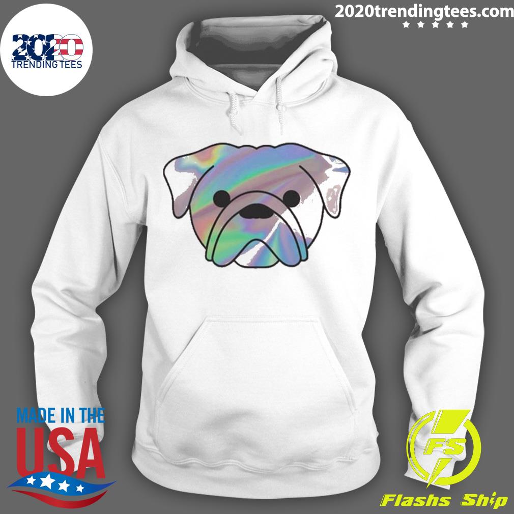 Nice holographic Pug - Adult & Kids T-Shirts, Sweatshirts & Hoodies apparel design preview 2